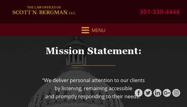 Scott N. Bergman debt collection attorney